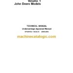 John Deere Undercarriage Appraisal Manual Technical Manual (SP326VOL1)