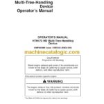John Deere HTH470 HD Multi-Tree-Handling Device Operator Manual (OMF060899)