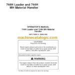 John Deere 744H Loader and 744H MH Material Handler Operator Manual (OMT178859)