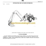 John Deere 92 Backhoe on a JD400 Tractor Parts Manual (PC932)