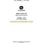 John Deere 953M Tracked Feller Buncher Parts Catalog (PC11277)