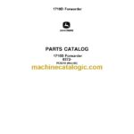 John Deere 1710D Forwarder Parts Catalog (PC9210)
