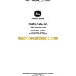 John Deere 310SK Backhoe Loader Parts Catalog (PC11113)