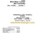 John Deere 326E Skid Steer Loader Operation and Test Technical Manual (TM13043X19)