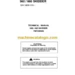 John Deere 560, 660 Skidder Technical Manual (TMF298905)