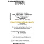 John Deere 770G, 770GP, 772G, 772GP Motor Graders Operators Manual (OMT278207)