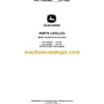 John Deere 903M Tracked Feller Buncher Parts Catalog (PC11273)