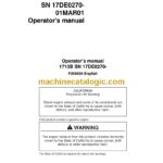 John Deere 1710B Forwarder Operator Manual (F059859)