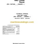 John Deere 724K 4WD Loader Repair Technical Manual (TM13215X19)