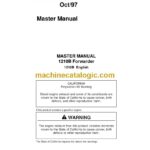 John Deere 1210B Forwarder Master Manual