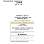 John Deere Timbermatic 300 Control and Measuring System Operator Manual (OMF071017)