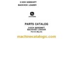 John Deere 315CH Sideshift Backhoe Loader Parts Catalog (PC2164)