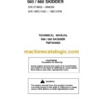 John Deere 560, 660 Skidder Technical Manual (TMF434426)