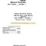 John Deere 326E Skid Steer Loader Repair Technical Manual (TM13091X19)