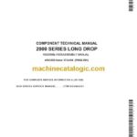 John Deere 2000 Series Long Drop Component Technical Manual (4003558)