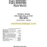 John Deere 870G, 870GP, 872G, and 872GP Motor Grader Repair Technical Manual (TM12146)