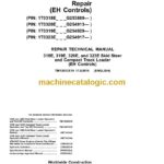 John Deere 318E, 319E, 320E, 323E Skid Steer and Compact Track Loader Repair Technical Manual (TM13013X19)