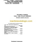 John Deere 753GL, 608L Feller Buncher Technical Manual (TMF387451)