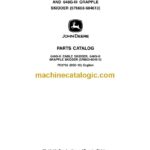 John Deere 640G-III Cable Skidder, 648G-III Grapple Skidder Parts Catalog (PC2735)