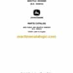 John Deere 460D Cable and Grapple Skidder Parts Catalog (PC2871)