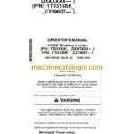 John Deere 315SK Backhoe Loader Operator Manual (OMT305682)