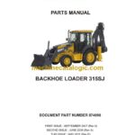 Bell 315SJ Backhoe Loader Parts Manual (874098)