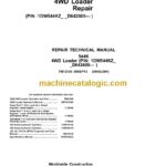 John Deere 544K 4WD Loader Repair Technical Manual (TM12100)