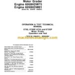 John Deere 670G, 670GP, 672G, and 672GP Motor Grader Operation and Test Technical Manual (TM1425John Deere 670G, 670GP, 672G, and 672GP Motor Grader Operation and Test Technical Manual (TM14252X19)2X19)