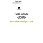 John Deere JD760 Series A Tractor Parts Catalog (PC1153)