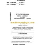 John Deere 903MH and 909MH Harvester Operators Manual (OMT335673X19)