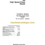 John Deere 764 High Speed Dozer Repair Technical Manual (TM11193)
