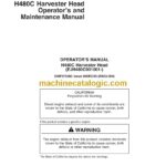 John Deere H480C Harvester Head Operator Manual (OMF075260)