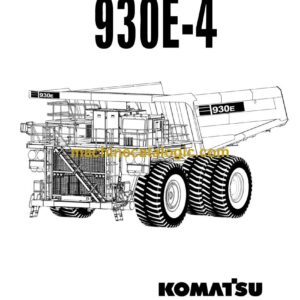 Komatsu 930E-4 Dump Truck Parts Manual (BEPB065901)