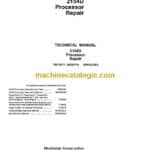 John Deere 2154D Processor Repair Technical Manual (TM10417)