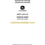John Deere 540E, 640E, 740E Skidders 548E, 648E, 748E Skidders Parts Catalog (PC2312)