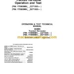 John Deere 909MH Tracked Harvester Operation and Test Technical Manual (TM13235X19)