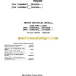 John Deere 844K Series 2, 4WD Loader Repair Technical Manual (TM12120)
