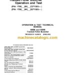John Deere 909M, 959M Tracked Feller Buncher Operation and Test Technical Manual (TM13233X19)