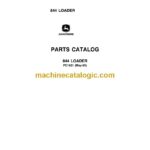 John Deere 844 Loader Parts Catalog (PC1631)