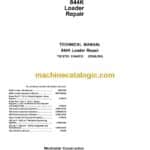 John Deere 844K Loader Repair Technical Manual (TM10701)