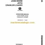 John Deere JD755 Crawler Loader Operator Manual (OMT66988)