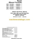 John Deere 318E, 319E, 320E, and 323E Skid Steer and Compact Track Loader Repair Technical Manual (TM13010X19)