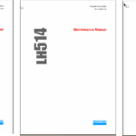 Sandvik LH514 Underground Loader Service, Operator, Maintenance Manual [T851D066]