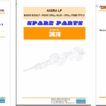 Sandvik Tamrock Axera LP Full Documents (Service, Operator, Maintenance Manual and Parts Catalog)
