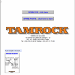 Sandvik Axera D06 2FP Operator, Parts, Schematic Manual [3120]