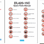 Sandvik DL420-15C Drilling Rig Service, Operator, Parts Manual [110A18069-1]