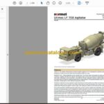 Normet Utimec LF700 Agitator Technical Information (5F77333_1000)