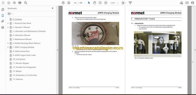 Normet Charmec 1614B Technical Information (5F7D3FF_1000)