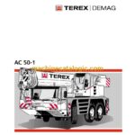 Terex AC50-1 All Terrain Crane Operation and Maintenance Manual (Norwegian)