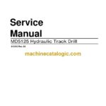 Cat MD5125 Hydraulic Track Drill Service Manual